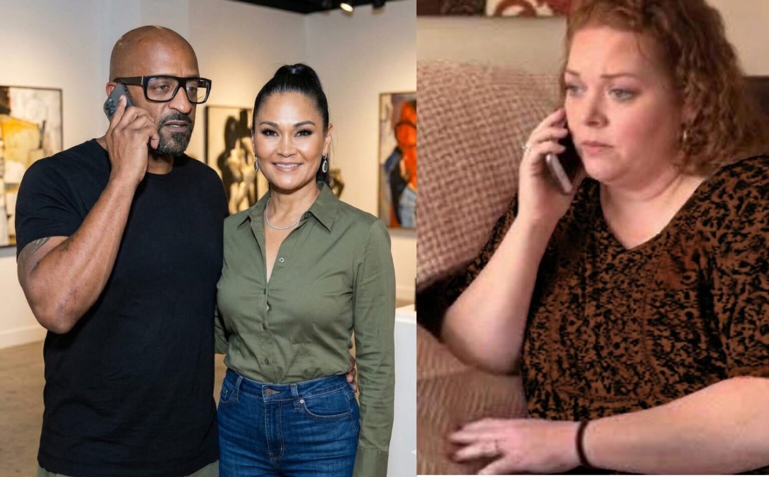 Ofi ) Larry says that in the end, if you want to stay with me, then you ...